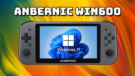 Anbernic Win600 Windows Guide – Retro Game Corps.